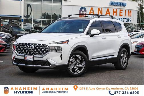 Serenity White Pearl 2023 Hyundai SANTA FE SEL 2.4
