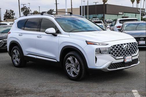 Serenity White Pearl 2023 Hyundai SANTA FE SEL 2.4