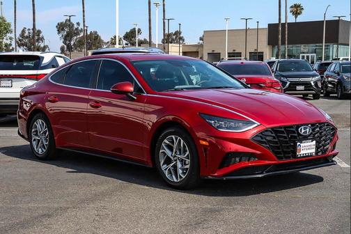 Ultimate Red 2023 Hyundai SONATA SEL