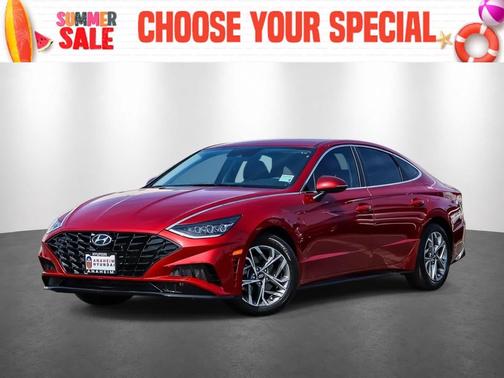 Ultimate Red 2023 Hyundai SONATA SEL