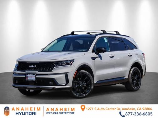 Wolf Gray 2022 Kia Sorento SX