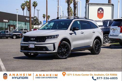 Wolf Gray 2022 Kia Sorento SX