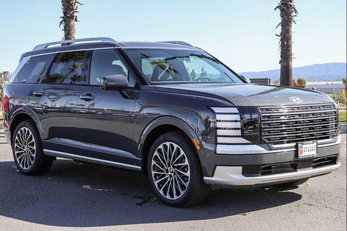 Ecotronic Gray Pearl 2026 Hyundai Palisade Hybrid Calligraphy