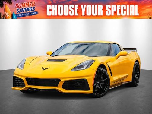 Velocity Yellow Tintcoat 2014 Chevrolet Corvette Stingray Z51