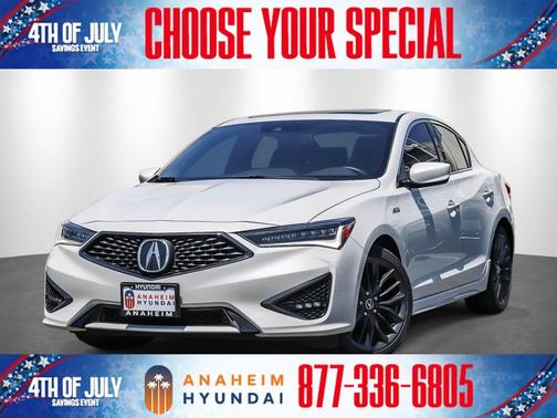 Platinum White Pearl 2022 Acura ILX Premium & A-SPEC Packages