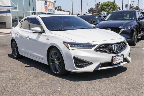Platinum White Pearl 2022 Acura ILX Premium & A-SPEC Packages