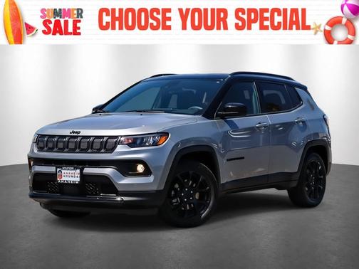 Billet Silver Metallic Clearcoat 2022 Jeep Compass Latitude