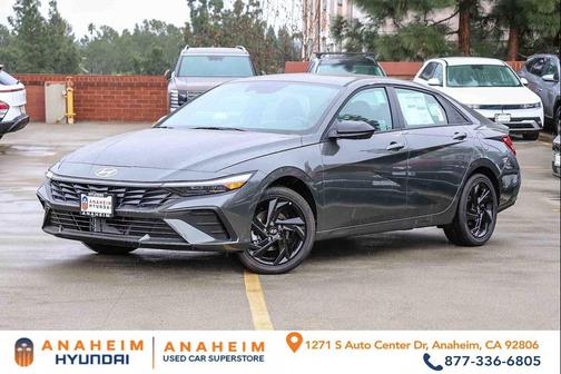 Amazon Gray 2026 Hyundai ELANTRA HEV SEL Sport