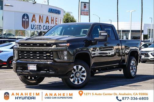 Greenstone Metallic 2023 Chevrolet Silverado 2500 Custom