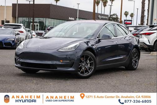 Gray 2018 Tesla Model 3 Standard