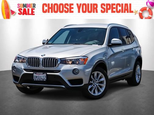 Silver 2016 BMW X3 sDrive28i