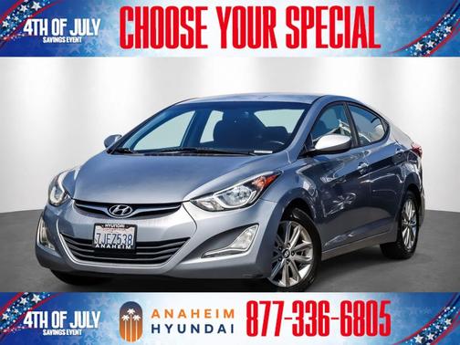 Titanium Gray Metallic 2014 Hyundai ELANTRA SE