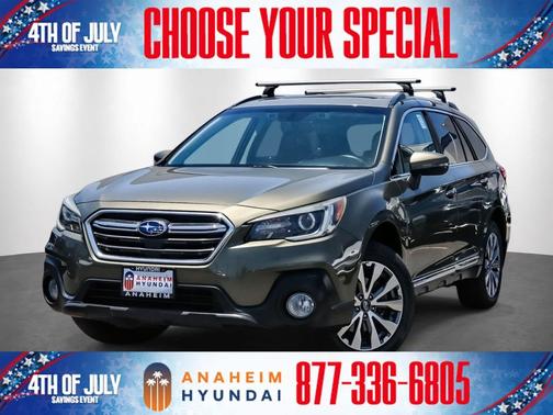 Wilderness Green Metallic 2019 Subaru Outback 2.5i Touring
