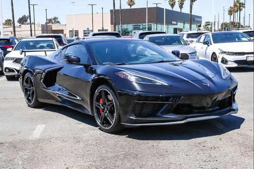 Black 2022 Chevrolet Corvette Stingray w/2LT
