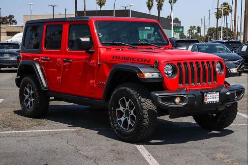 Firecracker Red Clearcoat 2020 Jeep Wrangler Unlimited Rubicon