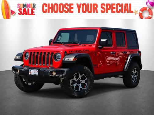 Firecracker Red Clearcoat 2020 Jeep Wrangler Unlimited Rubicon