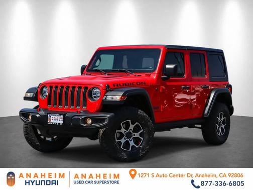 Firecracker Red Clearcoat 2020 Jeep Wrangler Unlimited Rubicon