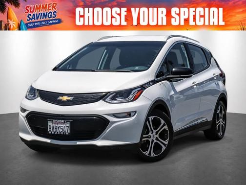 Summit White 2020 Chevrolet Bolt EV FWD Premier