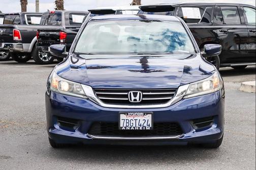 Blue 2013 Honda Accord LX