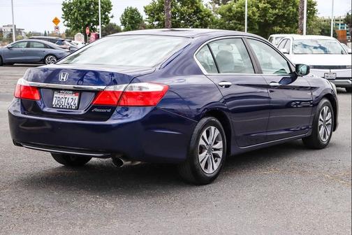 Blue 2013 Honda Accord LX
