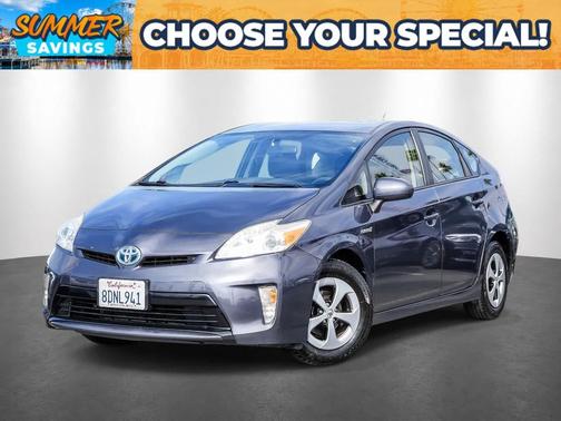 Winter Gray Metallic 2015 Toyota Prius Four
