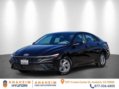 Abyss Black 2025 Hyundai ELANTRA SE