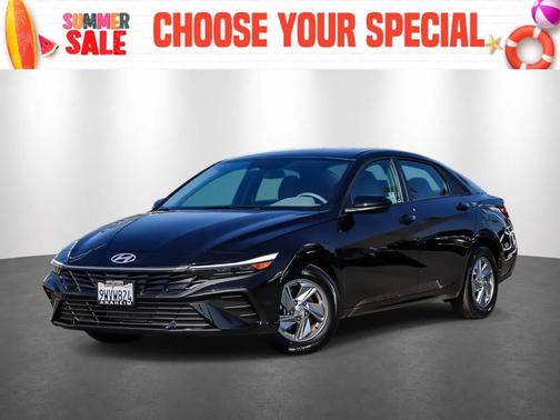 Abyss Black 2025 Hyundai ELANTRA SE