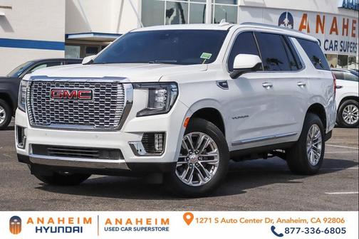 Summit White 2021 GMC Yukon SLT