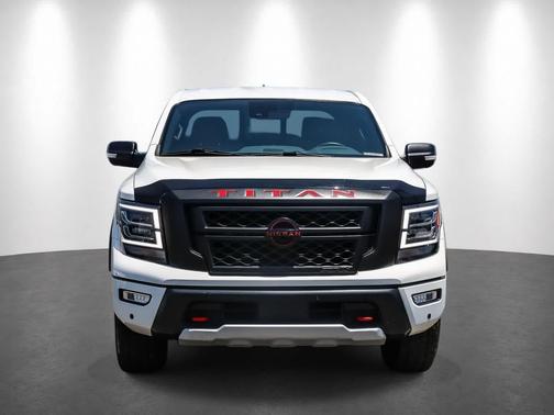 Glacier White 2024 Nissan Titan PRO-4X