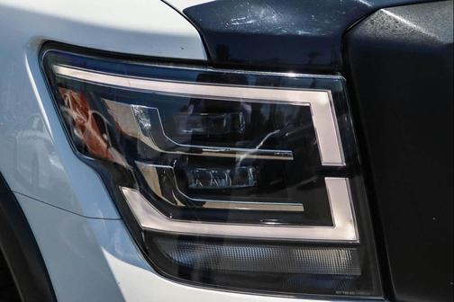 Glacier White 2024 Nissan Titan PRO-4X