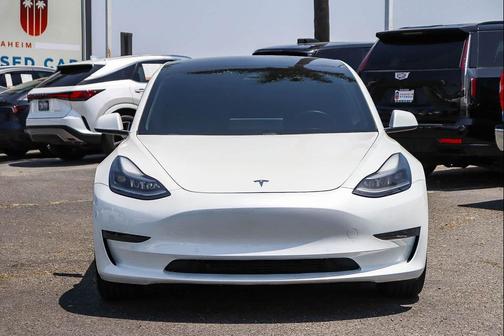 White 2021 Tesla Model 3 Standard Range Plus