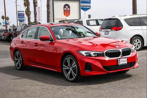 Red 2024 BMW 330e 330e