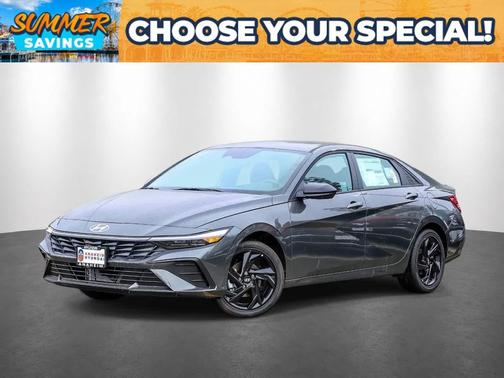 Amazon Gray 2026 Hyundai ELANTRA HEV SEL Sport