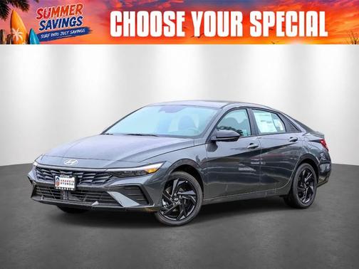 Amazon Gray 2026 Hyundai ELANTRA HEV SEL Sport