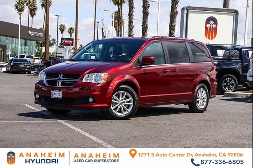 Octane Red Pearlcoat 2019 Dodge Grand Caravan SXT