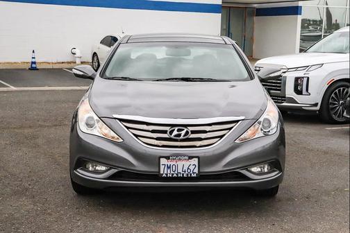 Harbor Gray Metallic 2013 Hyundai SONATA Limited