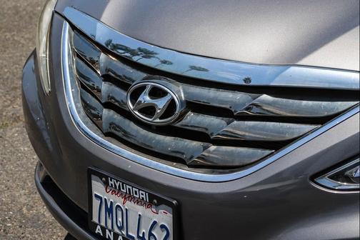 Harbor Gray Metallic 2013 Hyundai SONATA Limited