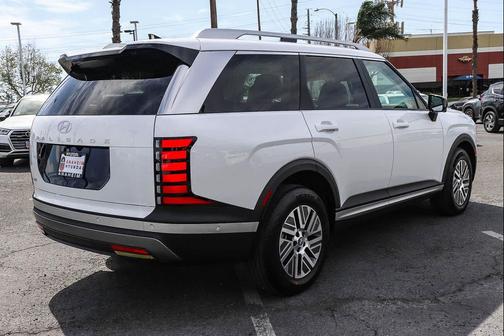 Creamy White Pearl 2026 Hyundai Palisade Hybrid Blue SEL Premium 7P