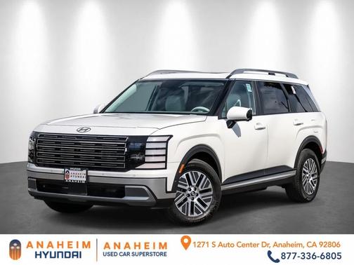 Creamy White Pearl 2026 Hyundai Palisade Hybrid Blue SEL Premium 7P