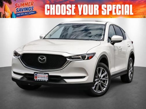 Snowflake White Pearl Mica 2021 Mazda CX-5 Grand Touring