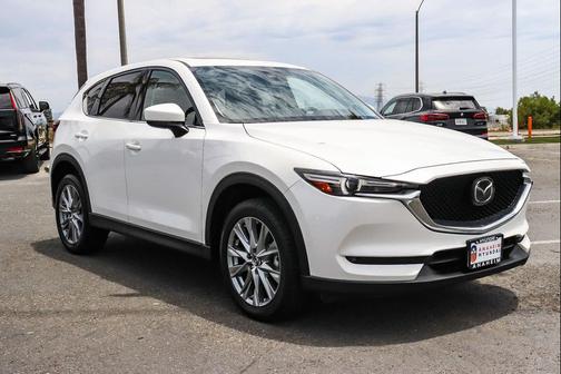 Snowflake White Pearl Mica 2021 Mazda CX-5 Grand Touring