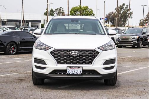 White Cream 2021 Hyundai TUCSON Value