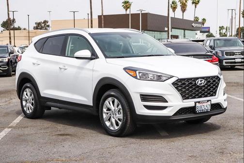 White Cream 2021 Hyundai TUCSON Value