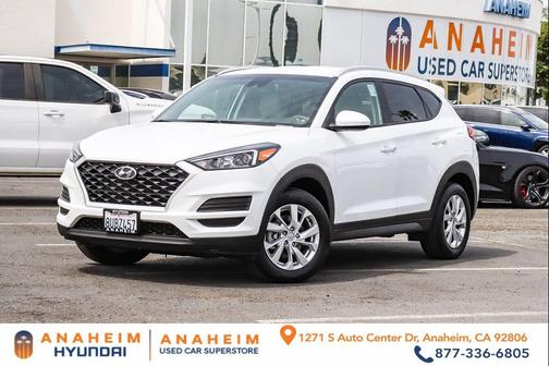 White Cream 2021 Hyundai TUCSON Value