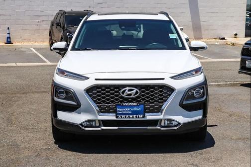 Chalk White 2020 Hyundai KONA Limited
