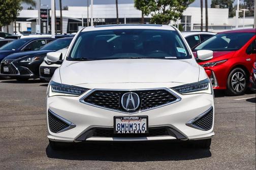 Platinum White Pearl 2019 Acura ILX Premium Package