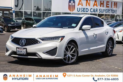 Platinum White Pearl 2019 Acura ILX Premium Package