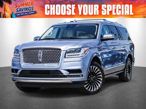 Chroma Crystal Blue 2021 Lincoln Navigator Black Label
