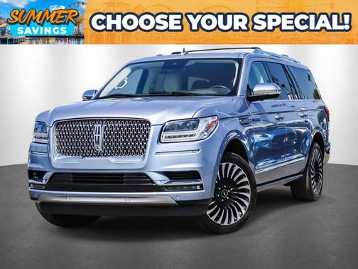 Chroma Crystal Blue 2021 Lincoln Navigator Black Label