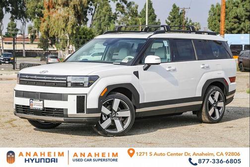 Serenity White 2026 Hyundai SANTA FE Limited